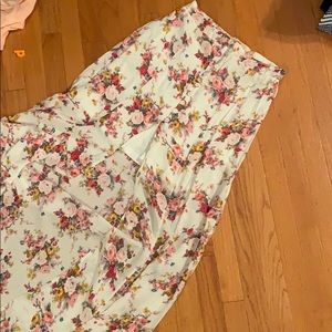 Anthropologie Long maxi skirt